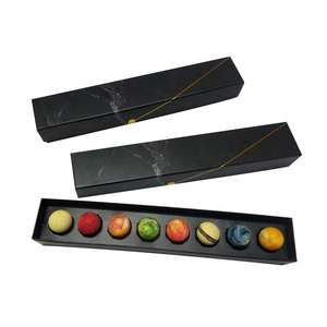 Beautiful Wedding Cake Boxes for Guest <strong>Marble</strong> Print Gold Foil logo Custom Rigid Cardboard Luxury <strong>Chocolate</strong> Box - Product Image 4