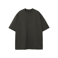 Kaos Praktis Polos Lengan Pendek Longgar Kerah Bulat Nyaman untuk Sehari-hari untuk Dewasa untuk Acara Santai.