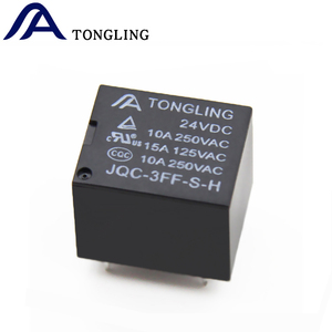 Электромагнитное реле TONGLING JQC-3FF-S-H T73 24В 4 контакта 15А для монтажа на печатную плату, прямые поставки с завода - Product Image 4