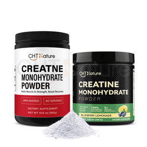 CHTNature integratori limonata ai mirtilli aromatizzato 200 maglia pura creatina monoidrato in polvere - Product Image 3