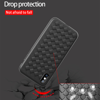 Coque de téléphone tissée de créateur de luxe pour iPhone 11 XSmax XR X 7 8 6 11 Pro Max Plus Housses de téléphone portable en gros