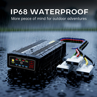 Chargeur de batterie automobile protégé par IP 12V 50A, batterie au lithium dédiée aux applications hors réseau pour camping-car, bateau, voiture