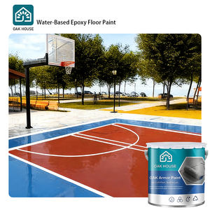 Peinture pour sols OakHouse, fourniture directe du fabricant, résistante aux UV, aux acides et aux alcalis, résistante aux taches d'huile, forte résistance aux chocs - Product Image 1