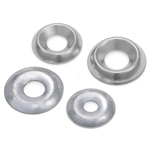 Galvanized Fisheye Washers Raised Recessed Cup Self Tapping <b>Screw</b> Flat Rivet Drywall <b>M4</b> M5 M6 - Product Image 2