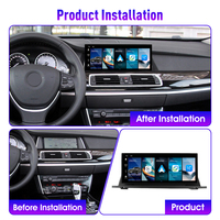 Radio para Auto con Sistema Linux de 12.3 Pulgadas para BMW Serie 5 GT 2010-2018, Sistema NBT CIC, Reproductor Multimedia, Navegación GPS, Carplay Inalámbrico