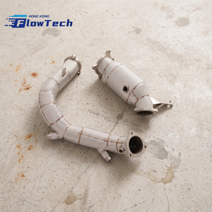 ท่อไอเสียสเตนเลส 304 แบบไหลอิสระ + ท่อหน้า GPF เหมาะสำหรับรถยนต์ Audi A4/A6/A7/Q5 2.0T B9.5 รุ่นปี 2022+ - Product Image 5