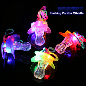 Artículos de Decoración para Fiestas, Venta Caliente, Chupete LED Multicolor Brillante con Luz Intermitente - Product Image 1