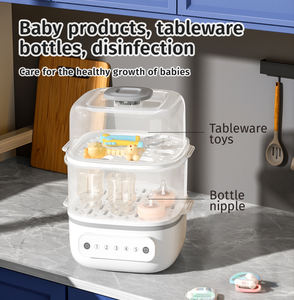 Esterilizadores de biberones para recién nacidos, limpiador de biberones, esterilizador eléctrico para bebés - Product Image 2