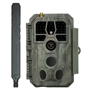 GardePro X50 Cellular LTE Trail Cameras Wireless 4G Hunting Camera 32MP Trap Cam No Glow IR Led Wildlife Trap