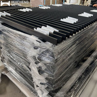 Clôture en lattes d'aluminium directement de l'usine pour les entrepreneurs, les projets commerciaux et les écrans d'intimité extérieurs