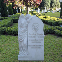 Pierres tombales et monuments en granit sculptés de style européen Dalle de marbre naturel pour utilisation au cimetière Pierres tombales funéraires
