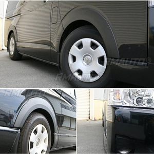 Para Toyota HIACE 2005-2018: Embellecedores de guardabarros, kit de carrocería para ceja de rueda, extensión de arco de rueda, pieza exterior. - Product Image 3