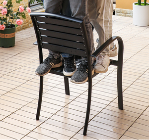 Mobili da giardino moderni da giardino da 9 pezzi <span class=keywords><strong>tavolo</strong></span> da pranzo e <span class=keywords><strong>sedie</strong></span> a <span class=keywords><strong>scomparsa</strong></span> - Product Image 6