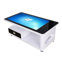 Table basse à écran tactile intelligent de 32/43/55 pouces table de jeu multipoint table d'affichage interactive en libre-service