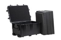 Étui rigide pour appareil photo MQ1660, étui de protection portable étanche avec poignée rétractable et roulettes
