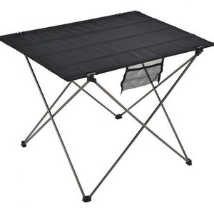 QX Modern Outdoor <b>Folding</b> <b>Table</b> Portable Camping Picnic <b>Dining</b> <b>Table</b> Chair Set Aluminum Alloy for Events Outdoor Furniture - Product Image 4