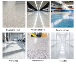 <span class=keywords><strong>Pintura</strong></span> Epóxica de Alta Resistencia y Secado Rápido para Pisos, Impermeable, con Arena de <span class=keywords><strong>Color</strong></span>, para Baños, Fábricas y Terrazas - Product Image 4