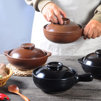 Casserole en céramique résistante aux hautes températures, vaisselle en terre cuite, cuisinière à gaz, plat à gratin, usage domestique