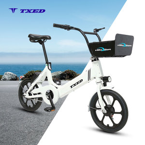 Vélo électrique partagé pour enfants TXED de haute qualité avec batterie <span class=keywords><strong>au</strong></span> lithium 10,4 Ah, pneu de 16 pouces, vitesse unique, moteur de moyeu arrière 36 V/250 W - Product Image 1