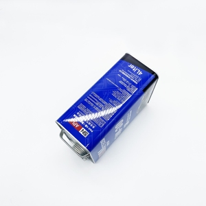 Boîtes de conserve carrées vides en fer blanc de 4 L pour huile moteur, huile pour moteur à essence, aérosol et produits chimiques - Product Image 4