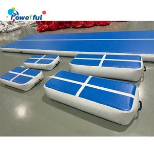 Matelas <span class=keywords><strong>gonflable</strong></span> double paroi en PVC <span class=keywords><strong>de</strong></span> petite taille, <span class=keywords><strong>tapis</strong></span> <span class=keywords><strong>de</strong></span> saut portable pour gymnastique, arts martiaux et exercices - Product Image 2