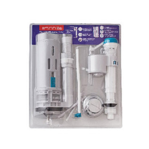 Pp nhựa tuôn ra van 2 ''bồn cầu phụ kiện cho dual-mảnh nhà vệ sinh phòng tắm kết nối - Product Image 5