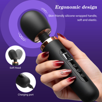 Vibrateur puissant avec écran LCD intelligent, stimulateur clitoridien de haute qualité, masseur rechargeable, jouets sexuels pour adultes pour femmes