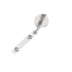 Portacredenciales Retráctil Personalizado con Perla para Tarjetas de Visita y Cordón de Oficina - Product Image 5