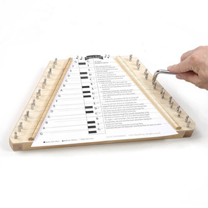 Todo en uno, fácil de llevar, Lap Harp, 15 cuerdas de acero, Kit con bolsa de concierto, libros de canciones, herramientas de afinación y púas - Product Image 4