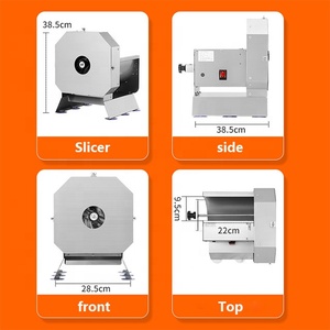 Rebanadora inteligente de carne seca con un clic, máquina rebanadora de mortadela, máquina rebanadora de corcho - Product Image 5