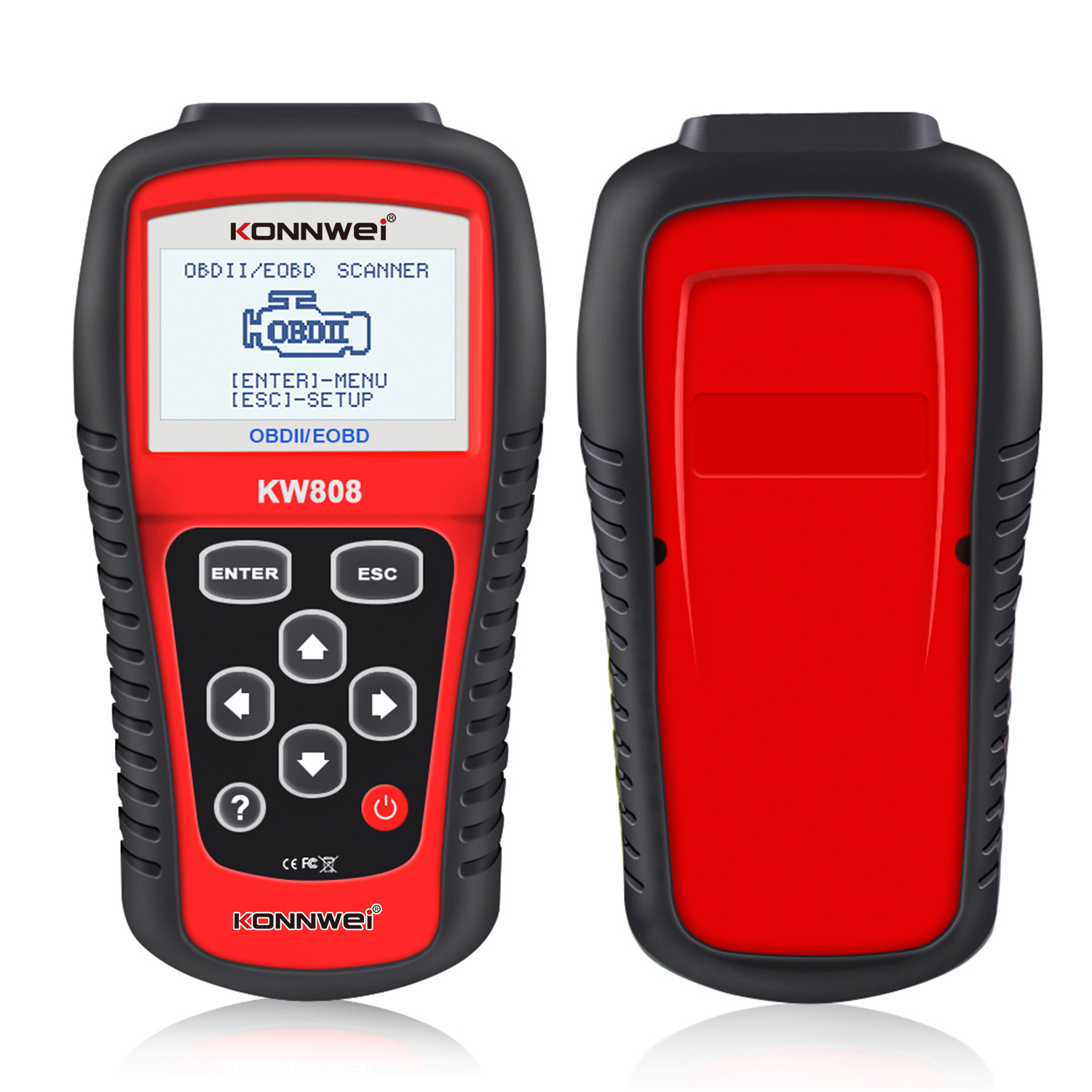 Q81確認ページ Amazon.com: KONNWEI KW808 Auto OBDII Code Reader 2.8