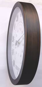 Gelsonlab HSGC-013 Horloge murale en plastique 25CM <span class=keywords><strong>Thermomètre</strong></span> - Product Image 5