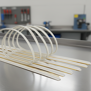 Matriz de hendido de plástico para troqueladora, regla de hendido de plástico, matriz de hendido inverso para máquina de troquelado - Product Image 3