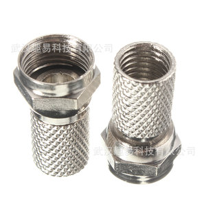 ขั้วต่อสายโคแอกเชียล QY แบบ F Plug ขนาด 1.9*1*0.8 ซม. สำหรับสายเคเบิลทีวี RG6 - Product Image 4
