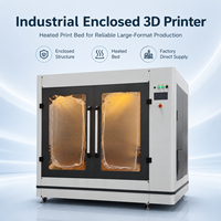 Imprimante 3D industrielle grand format avec plateau chauffant en verre trempé, volume d'impression de 1000 mm, anti-déformation, nouvelle, garantie 1 an, USB, automatique, stable