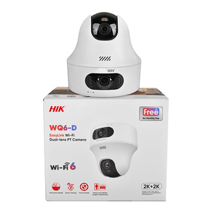 <span class=keywords><strong>กล้อง</strong></span>วงจรปิด DS-2CFWQ6-D ของแท้จาก HIK ความละเอียด 6MP Wi-Fi 6 แบบเลนส์คู่ ติดตามอัจฉริยะ ภายในอาคาร รองรับการตรวจจับมนุษย์และยานพาหนะ - Product Image 1