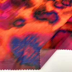 Maille Transparent Transfert Imprimé Respirant Jersey Knit 4 Way Stretch Spandex Polyester Tissu - Product Image 2