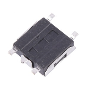 6*6*2.5-3.7mm 5pin SMD đầu đỏ tact <span class=keywords><strong>Micro</strong></span> <span class=keywords><strong>Switch</strong></span> 12V Điện áp tối đa vật liệu kim loại 1NO kết hợp chuyển đổi - Product Image 3