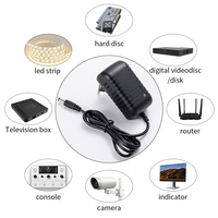 Alimentation électrique AC/DC 12V 5V 12V 24V 1A 2A 3A 4A 5A 12W 24W 36W 50W 60W Adaptateur secteur US EU UK AU