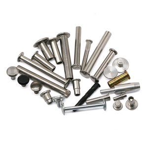 Nhôm Thép Không Gỉ Phẳng Mỏng Đầu Sắt Đinh Tán Rắn Đinh Tán Xử Lý Gõ Đinh Tán Kit Cho Phanh Và Ly Hợp Lót - Product Image 2