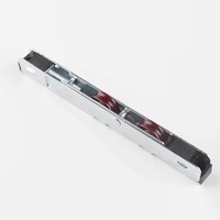 Accessoires de fenêtre CLJ en PVC, aluminium et alliage de zinc, roulettes à gorge en U, roulettes à simple poulie, roulettes pour porte coulissante, utilisation en appartement moderne