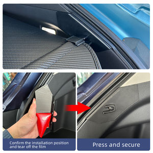 Cubierta Retráctil para <span class=keywords><strong>Maletero</strong></span> de Coche para <span class=keywords><strong>Toyota</strong></span> <span class=keywords><strong>Prius</strong></span> <span class=keywords><strong>2023</strong></span> 2024, Estilo de Fábrica, Protector de <span class=keywords><strong>Maletero</strong></span> Negro - Product Image 3