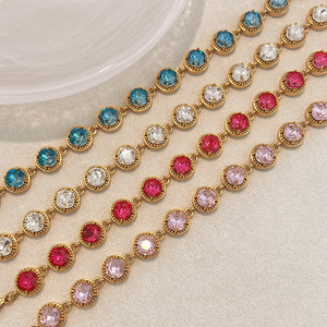 Bracciale Personalizzato in <span class=keywords><strong>Acciaio</strong></span> Inossidabile per Donne, Elegante con Charm in Zirconi e Placcatura in Oro, Gioielli alla Moda per Donne, Vendita all'Ingrosso - Product Image 5