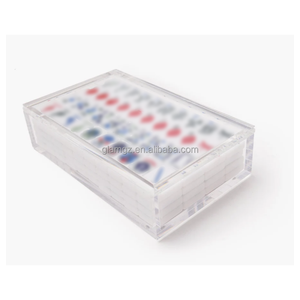 OEM Green Engraved Blue Bag White Lotus Tortoise Luxury Set pink <span class=keywords><strong>Miss</strong></span> Halloween Bespoke Oh My Christmas American Mahjong Tiles - Product Image 5