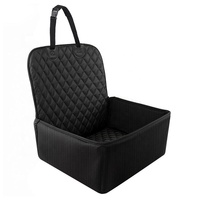 Housse de siège auto universelle pour animaux de compagnie, anti-rayures, panier de siège auto pour chien 2-en-1, siège rehausseur auto imperméable pour chien
