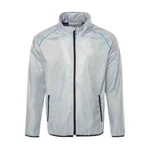 Italië 2627 Windjack Voetbal Trainingsjack Winddicht Sportjack met rits Lichtgewicht en flexibel jack van hoge kwaliteit - Product Image 2