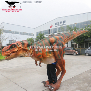 Disfraz de dinosaurio Animatronic vivo, disfraz de dinosaurio <span class=keywords><strong>Velociraptor</strong></span> para caminar para adultos para <span class=keywords><strong>Jurassic</strong></span> Dinosaur <span class=keywords><strong>Park</strong></span> - Product Image 5