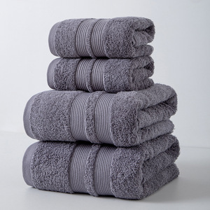 <span class=keywords><strong>Toallas</strong></span> de Lujo Directamente de Fábrica, <span class=keywords><strong>Toallas</strong></span> de Baño de Algodón Jacquard 100% Algodón, Suaves, Amigables con la Piel, Súper Absorbentes, de Color Sólido - Product Image 1