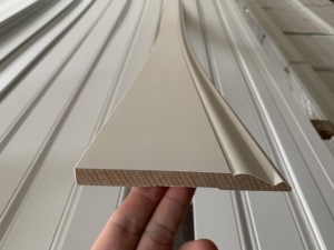 2024 nóng bán Trắng primed ván chân tường moldings <span class=keywords><strong>MDF</strong></span> ván chân tường - Product Image 3