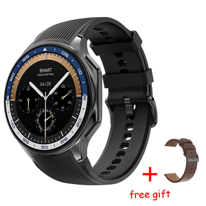 Montre connectée DT <span class=keywords><strong>Watch</strong></span> <span class=keywords><strong>X</strong></span> 1,43 pouces Amoled, 4 Go de mémoire, fréquence cardiaque, appels BT, étanche, assistant vocal, montre connectée sportive pour hommes - Product Image 3